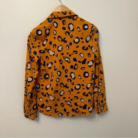 3.1 Phillip Lim Vibrant Animal Print Blouse Blazer - Picture 5 of 5